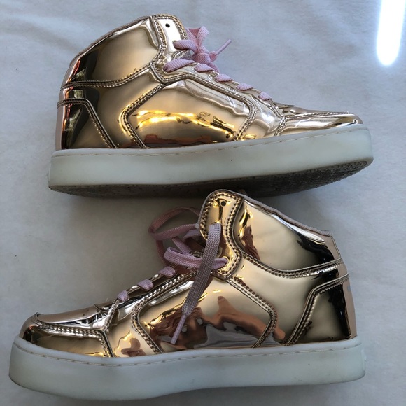 Sketchers Rose Gold Energy Lights. Size 4.5. - Picture 8 of 8